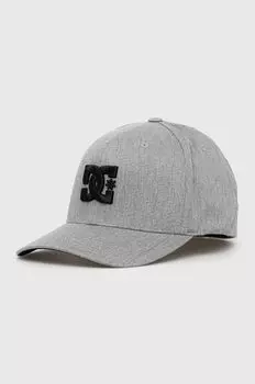 Звездная бейсболка DC, серый