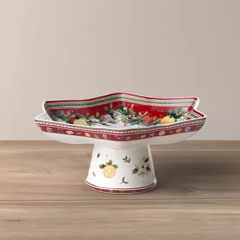 Звездная чаша Winter Bakery Delight пешком Villeroy & Boch, красный