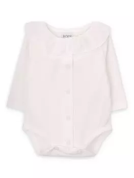 Звездное боди Knot, белый