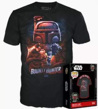 Звездные войны - Боба Фетт - поп-футболка (xl) Funko POP!