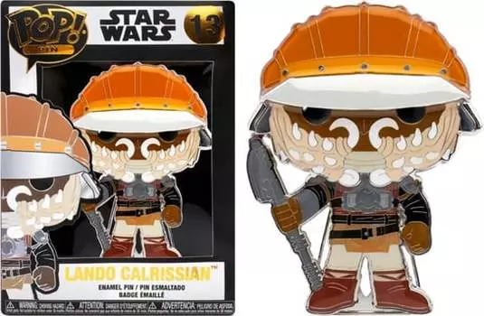 «Звездные войны» — большая эмалированная булавка № 13 в стиле поп — Лэндо Калриссиан Funko