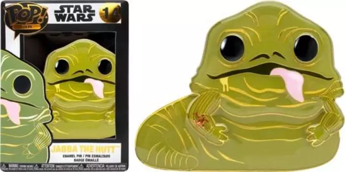 «Звездные войны» — большая эмалированная булавка № 14 — Джабба Хатт Funko