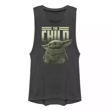 «Звездные войны» для юниоров «Мандалорец» «Детский рисунок» Muscle Tank Licensed Character
