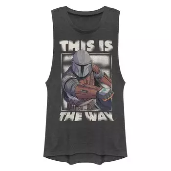 «Звездные войны для юниоров» «Мандалорец This Is The Way» Muscle Tank Licensed Character