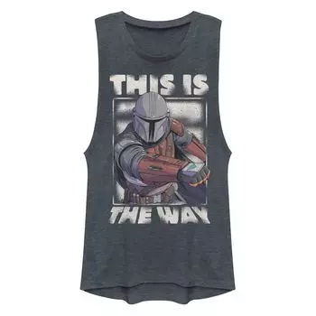 «Звездные войны для юниоров» «Мандалорец This Is The Way» Muscle Tank Licensed Character