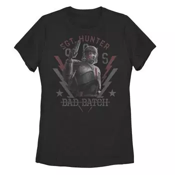 «Звездные войны для юниоров» The Bad Batch SGT. Футболка с изображением портрета Hunter Licensed Character