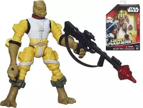Звездные войны, Коллекционная фигурка, Bossk Hero Mashers Hasbro
