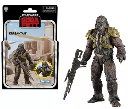 Звездные войны - Кррсантан - винтажная фигурка из коллекции 10 см Hasbro