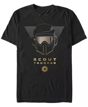 Звездные войны мужская футболка джедаев fallen order scout trooper Fifth Sun, черный