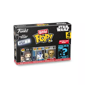 Звездные войны — набор из 4 фигурок Funko Bitty Pop, серия 2