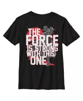 «Звездные войны: новая надежда» для мальчиков «Дарт Вейдер: Сила сильна» с этой детской футболкой Disney Lucasfilm