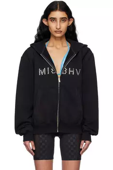 Звездный плюшевый худи Misbhv, черный