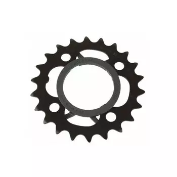 звездочка Acera FC-M361 22T 7/8S 64 мм черная SHIMANO, черный / черный / черный