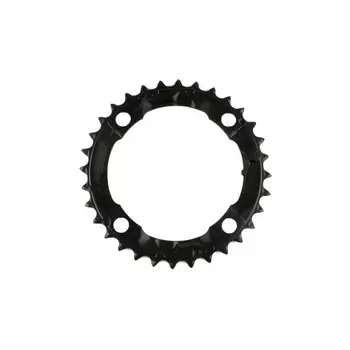 звездочка Acera FC-M361 32T 7/8S 104 мм черная SHIMANO, черный / черный / темно-синий