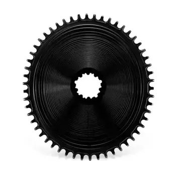 Звездочка Garbaruk Sram GXP/DUB Aero oval, серебряный