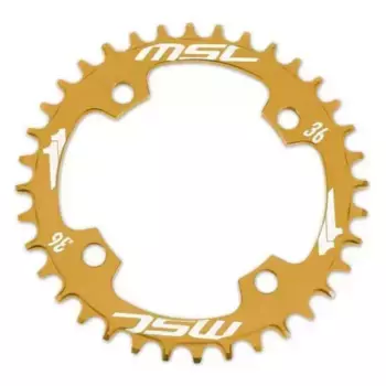 Звездочка MSC 4B 104 BCD, золотой