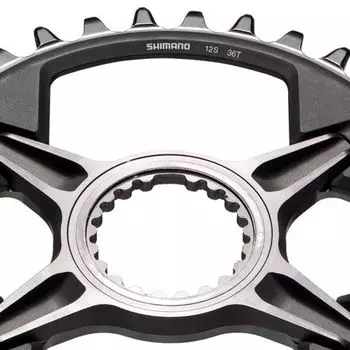 Звездочка прямого монтажа XT SM-CRM85 Shimano, черный