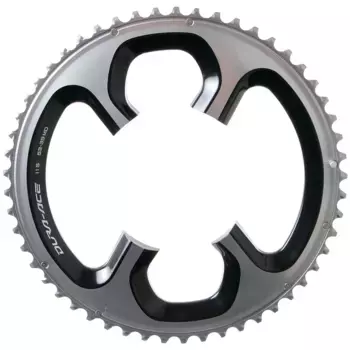 Звездочка Shimano Dura Ace 11s FC-9000 110BCD, серебряный