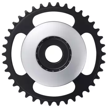 Звездочка Shimano Steps E6100 CRE61, серебряный