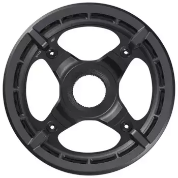 Звездочка Shimano Steps E7000/E8000 CRE70 With Double Chain Guard E-Bike, черный