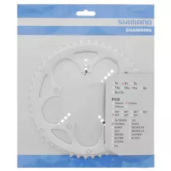 Звездочка Shimano Tiagra 4550, серебряный