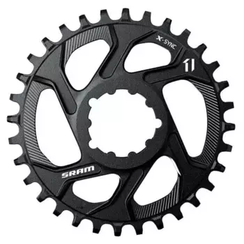 Звездочка Sram X-Sync Direct Mount 0 mm Offset Alum, черный