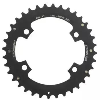 Звездочка Stronglight MTB Exterior 4B Shimano XT 8000/SLX 96 BCD, черный