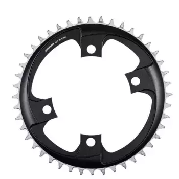 Звездочка Supacaz Turbo X-Sync 4B 107 BCD, серебряный