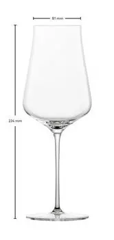 ZWIESEL Бокалы для белого вина гибридные, 2 шт. 9090 DUO 0 С MP (KT2) "ZG" 123473