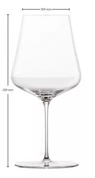 ZWIESEL Бокалы для красного вина бордовый гибридный, 2 шт. 9090 DUO 140 (KT2) "ZG" 123471