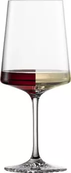 ZWIESEL GLAS машинная работа, 4 предмета, ЭХО БЕЛОГО ВИНА 0 С ТОЧКОЙ ДЛЯ МУССА (KT4) 123381, прозрачный