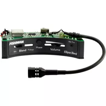 Звукосниматель Fishman Ellipse Matrix Blend — широкоформатный, 1/8 дюйма.