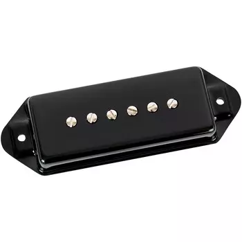 Звукосниматель Seymour Duncan P90 с глушителем для собак, черный гриф