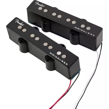 Звукосниматели Fender Ultra Noiseless Vintage Jazz Bass IV, черные