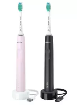 Звуковая зубная щетка Philips Sonicare 3100 series HX3675/15, 2 шт