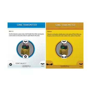 Звуковой передатчик (ограниченная серия) R102/S102 (LE), DC HeroClix - Batman - Singles
