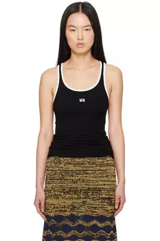 Звуковой топ Wales Bonner, черный