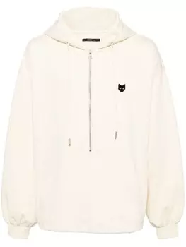 ZZERO BY SONGZIO куртка Memorabilia Half Zip Up Hood, нейтральный цвет