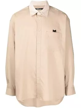 Zzero By Songzio толстовка с нашивкой, коричневый