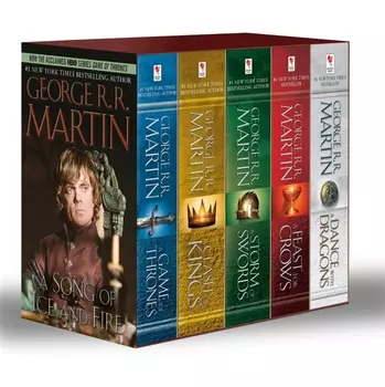 A Song of Ice and Fire series Boxed Set комплект из 5-ти книг