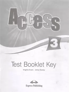 Access 3 Test Booklet Key