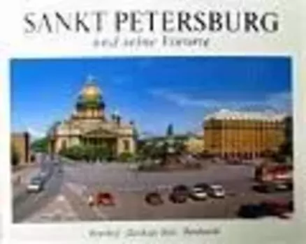Альбом, Панорама Санкт-Петербурга и пригороды, 128 страниц, твердый переплет, немецкий язык