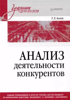 Анализ деятельности конкурентов. Учебник для вузов