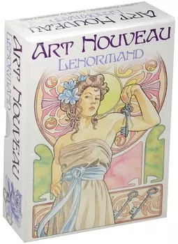 Таро Аввалон, Оракул Арт Нуво (Ленорман)/Oracle Art Nouveau 36 карт, инструкция, Худ. А. Кастелли