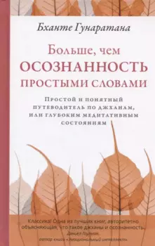 Больше, чем осознанность простыми словами. Простой и понятный путеводитель по джханам, или глубоким медитативным состояниям