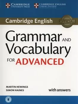 Cambridge English Grammar and Vocabulary for Advanced with answers