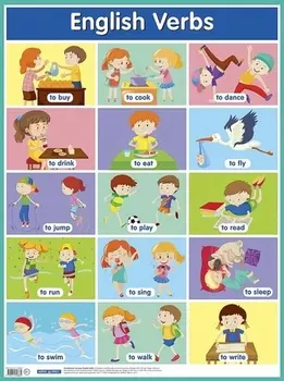Английские глаголы. English Verbs. Наглядное пособие для начальной школы