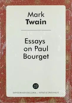 Essays on Paul Bourget