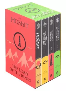Hobbit/Lord of the Rings Gift Set 4 vol., Tolkien, J.R.R.