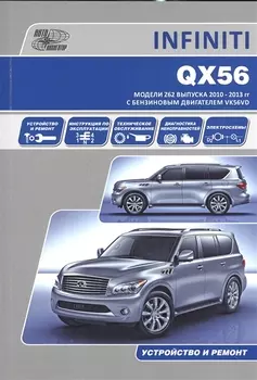 INFINITI QX56. Модели Z62 выпуска 2010-2013 гг. с бензиновым двигателем VK56VD. Руководство по эксплуатации, устройство, техническое обслуживание, ремонт